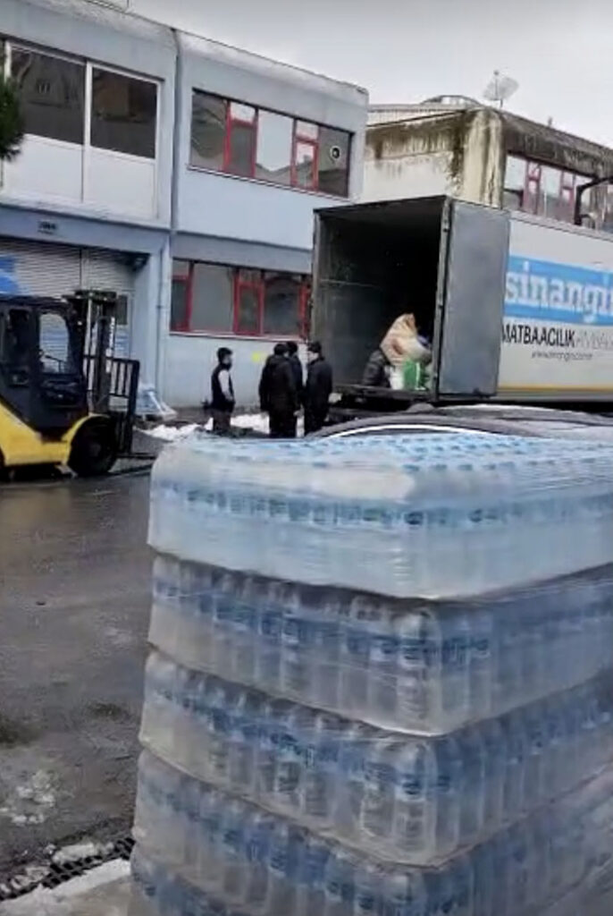 Kahramanmaraş Depremi afetzedeleri için yardım