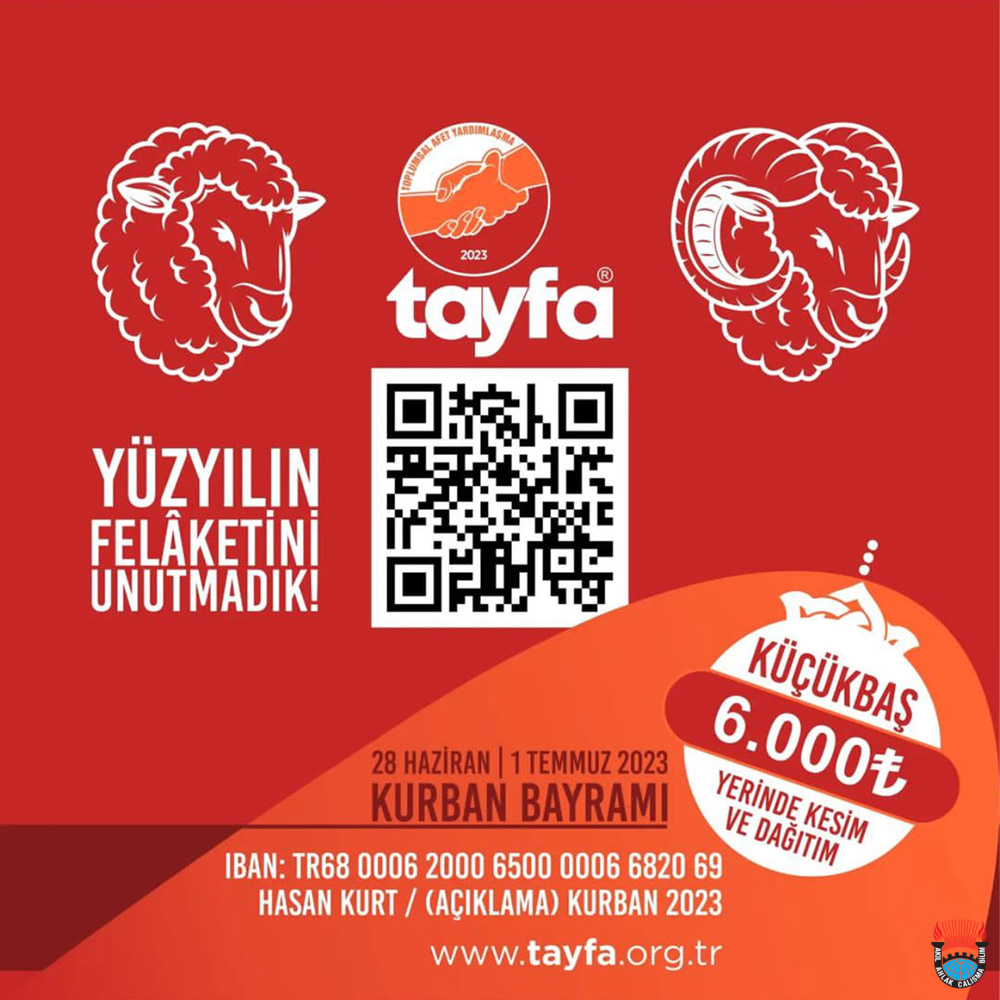 2023 Kurban Bayramı yardımı