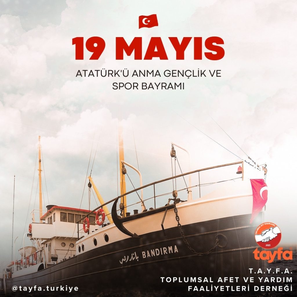 19 Mayıs Atatürk’ü Anma Gençlik ve Spor Bayramı 2024