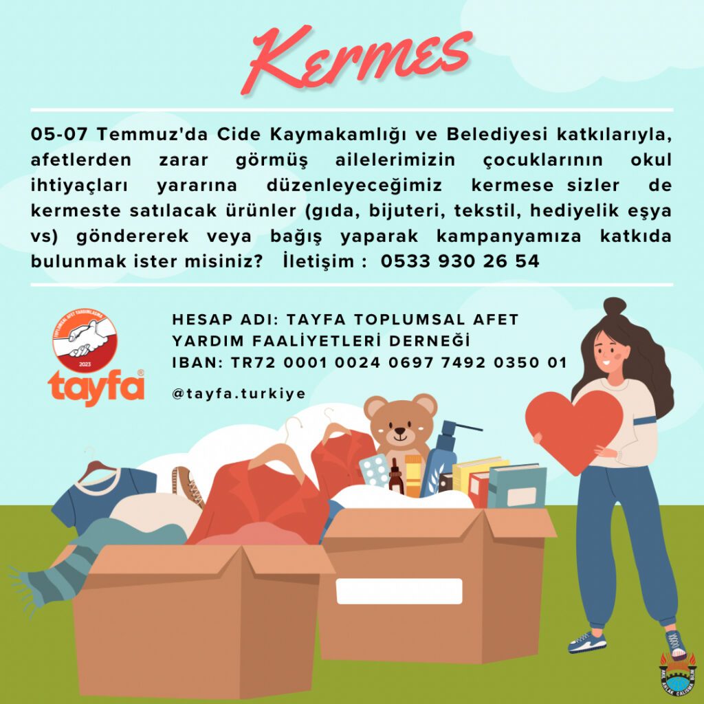 TAYFA Kermes Kampanyası – 2024