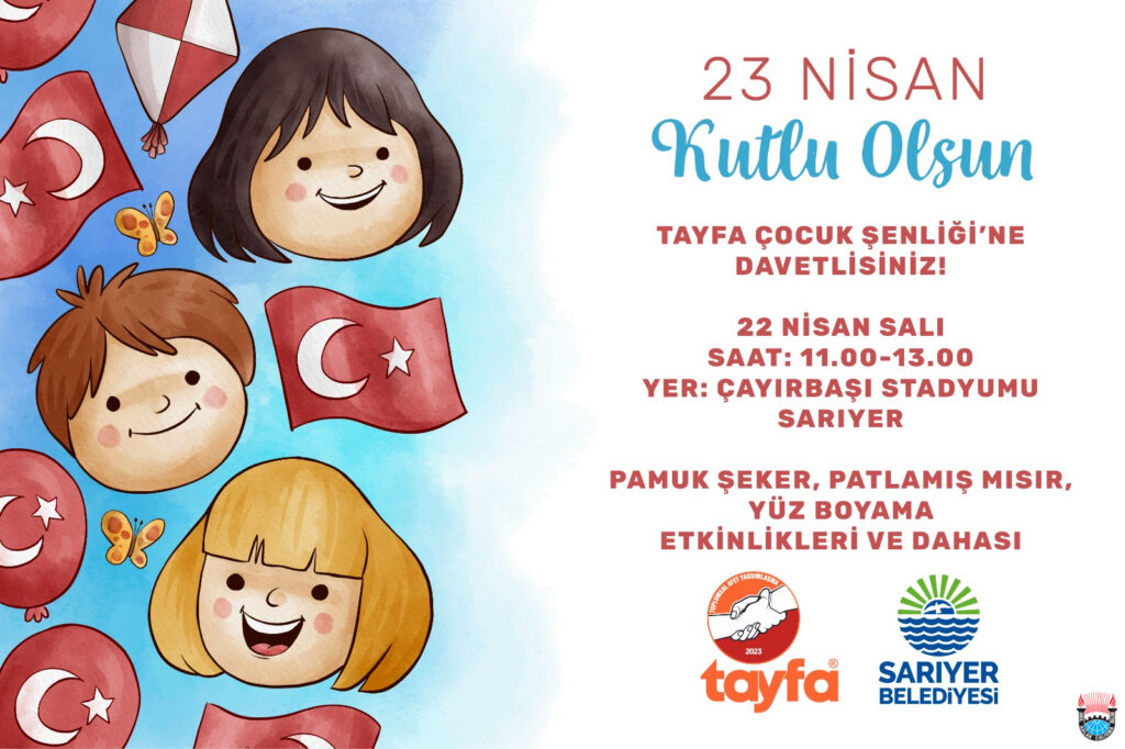 TAYFA ve Sarıyer Belediyesi ile birlikte çocuklarla buluşma etkinliği
