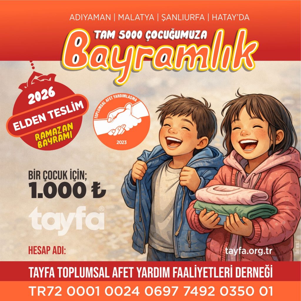 Tam 5000 Çocuğumuza Bayramlık