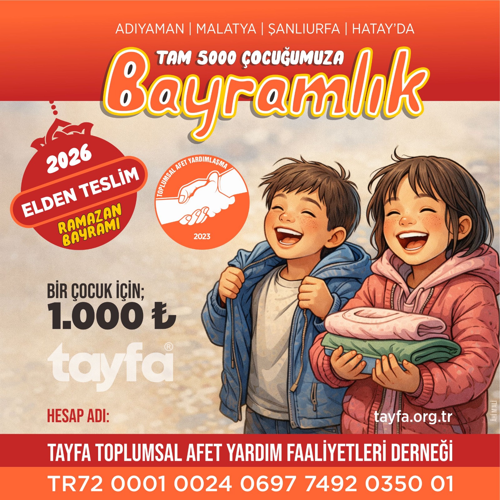 Tam 5000 Çocuğumuza Bayramlık
